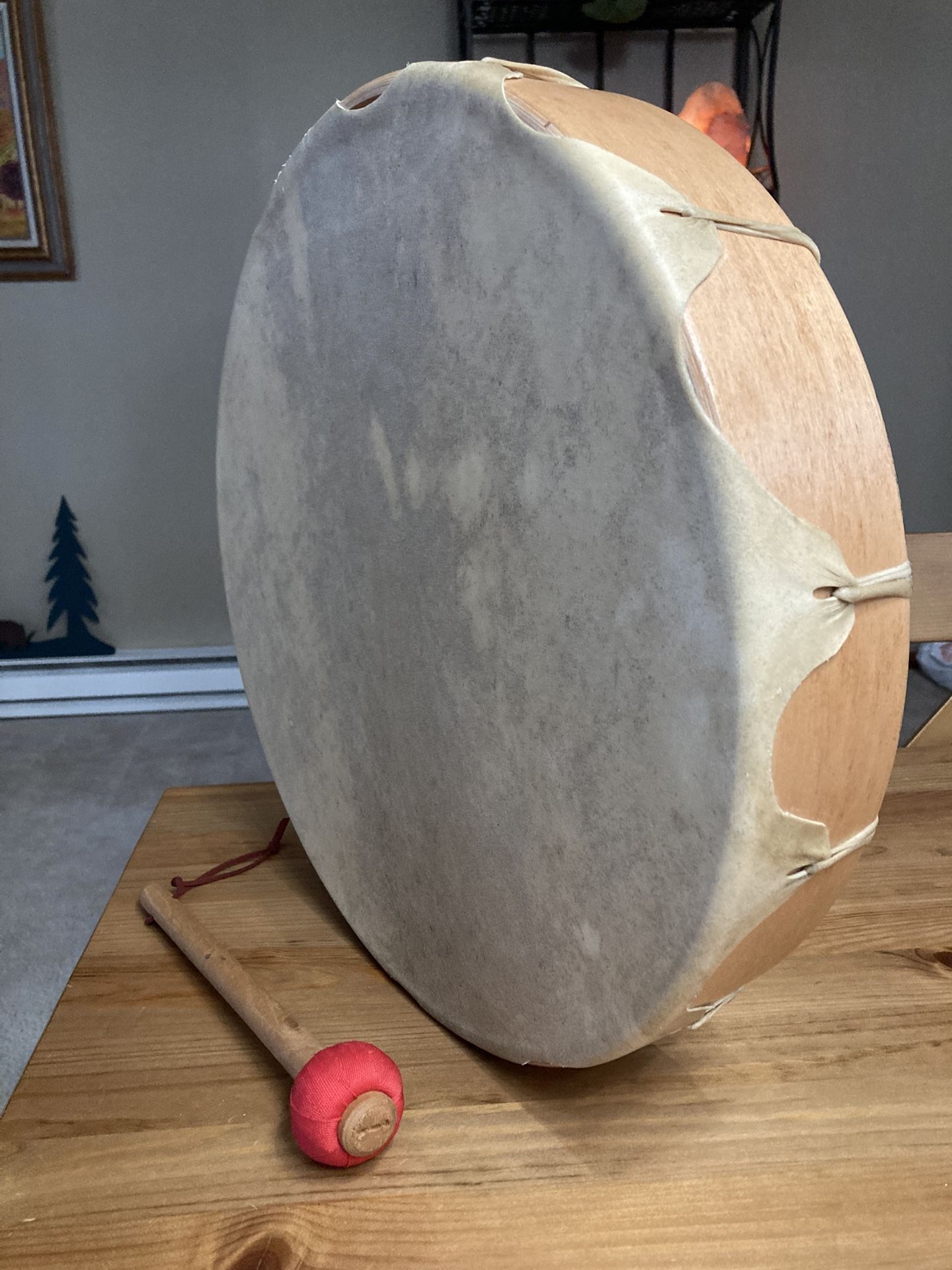 Deer Hyde Shamanic Drum — Handmade