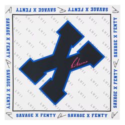 Rihanna Savage x FENTY Unisex Game Day LVII Bandana - White