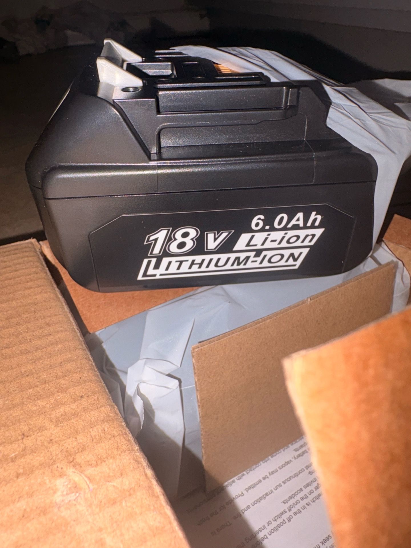 18 V batteries