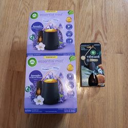 3 For $20 Air Wick Essential Mist And Refill 