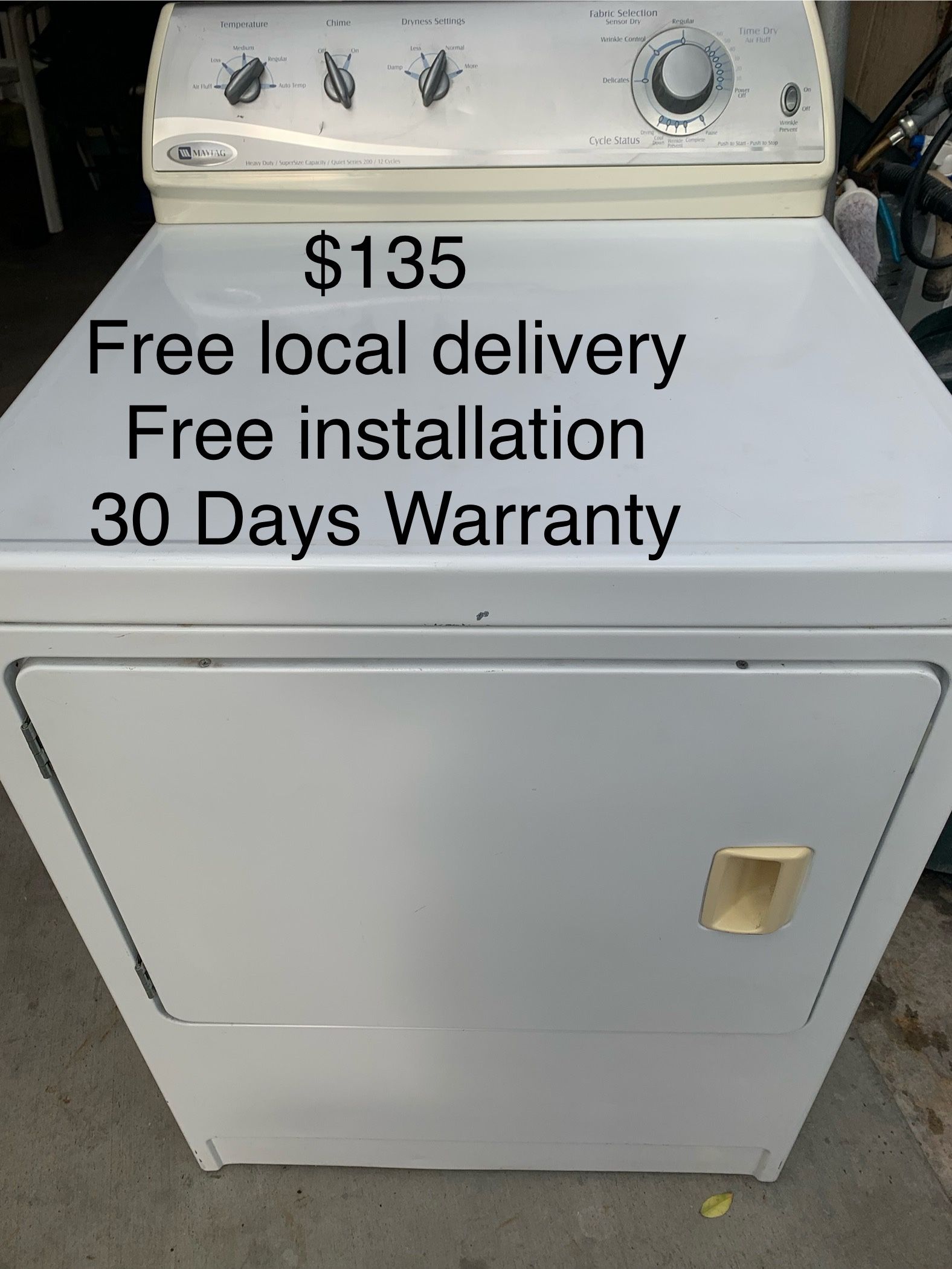 Maytag Gas Dryer