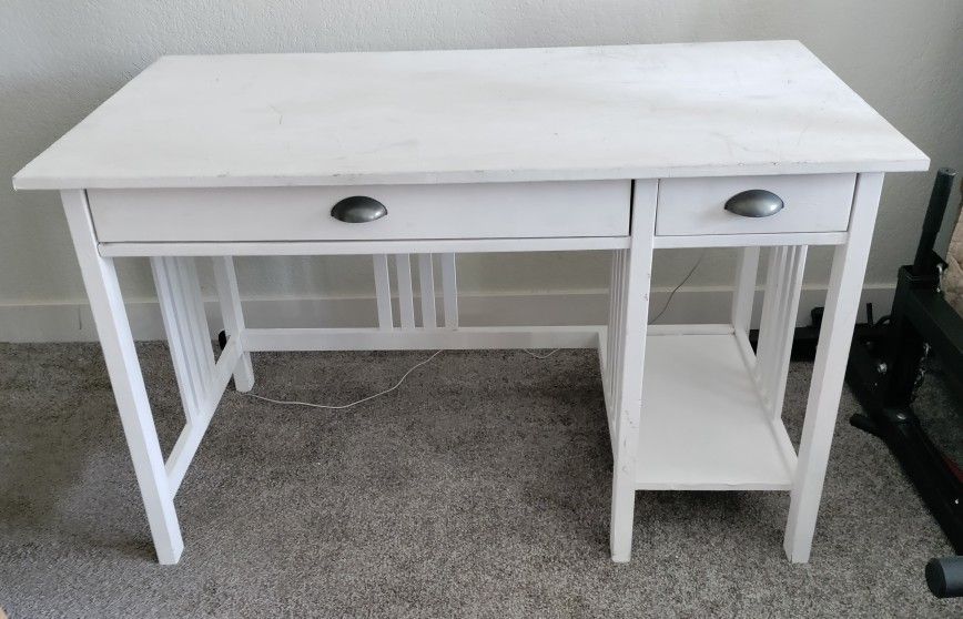 White Desk