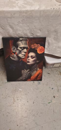 16x20 canvas Frankenstein