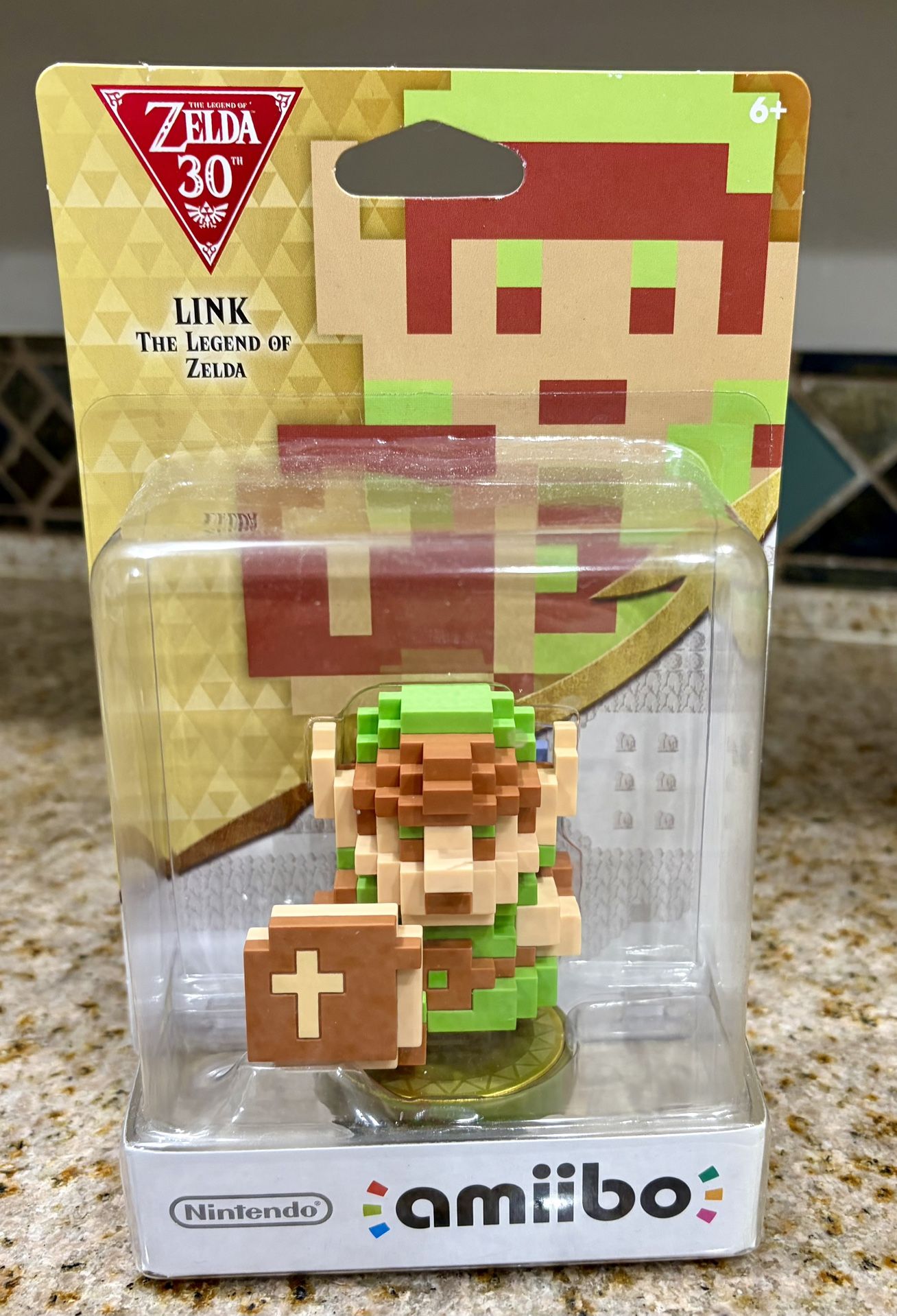 8-Bit Link - Legend of Zelda - Nintendo Amiibo - BRAND NEW/SEALED