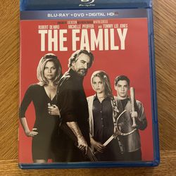 The Family Blu-Ray DVD OOP Luc Besson Martin Scorsese Robert De Niro