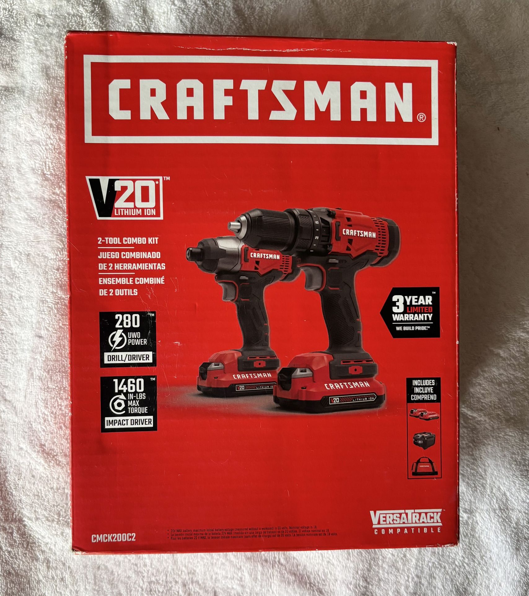 Tools- Craftsman Drill and Impact Set
