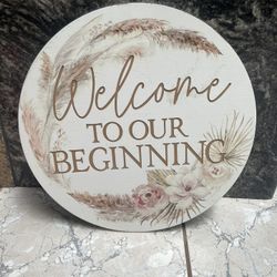 Wedding Sign 