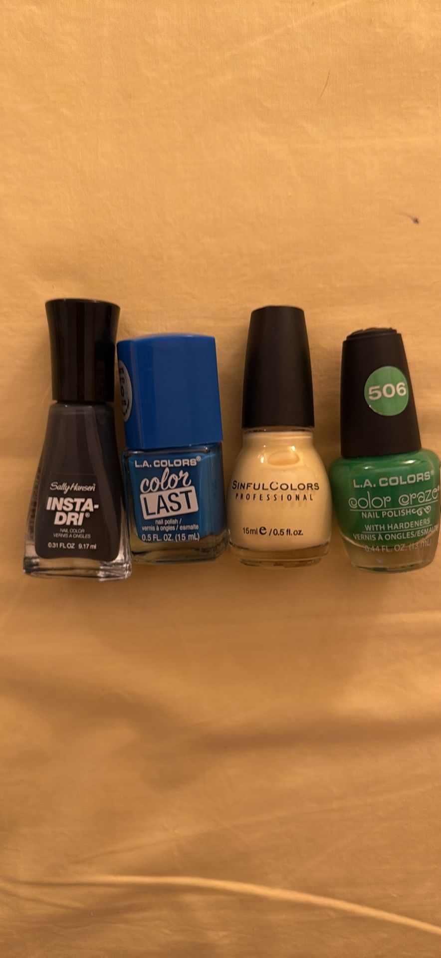 Four Nail Polishes