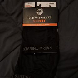 "Pair of Thieves" Boxer-Briefs, Black, Small