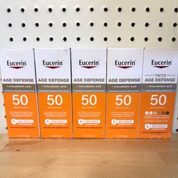Brand New Eucerin Age Defense Sunscreen - $6 each