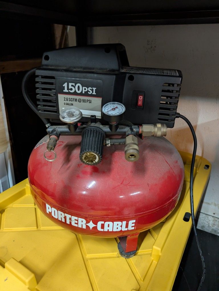Porter Cable 6gal Air Compressor Used