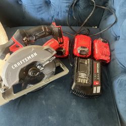 Craftsman  Cordless Circular Saw Set  (skillsaw) 