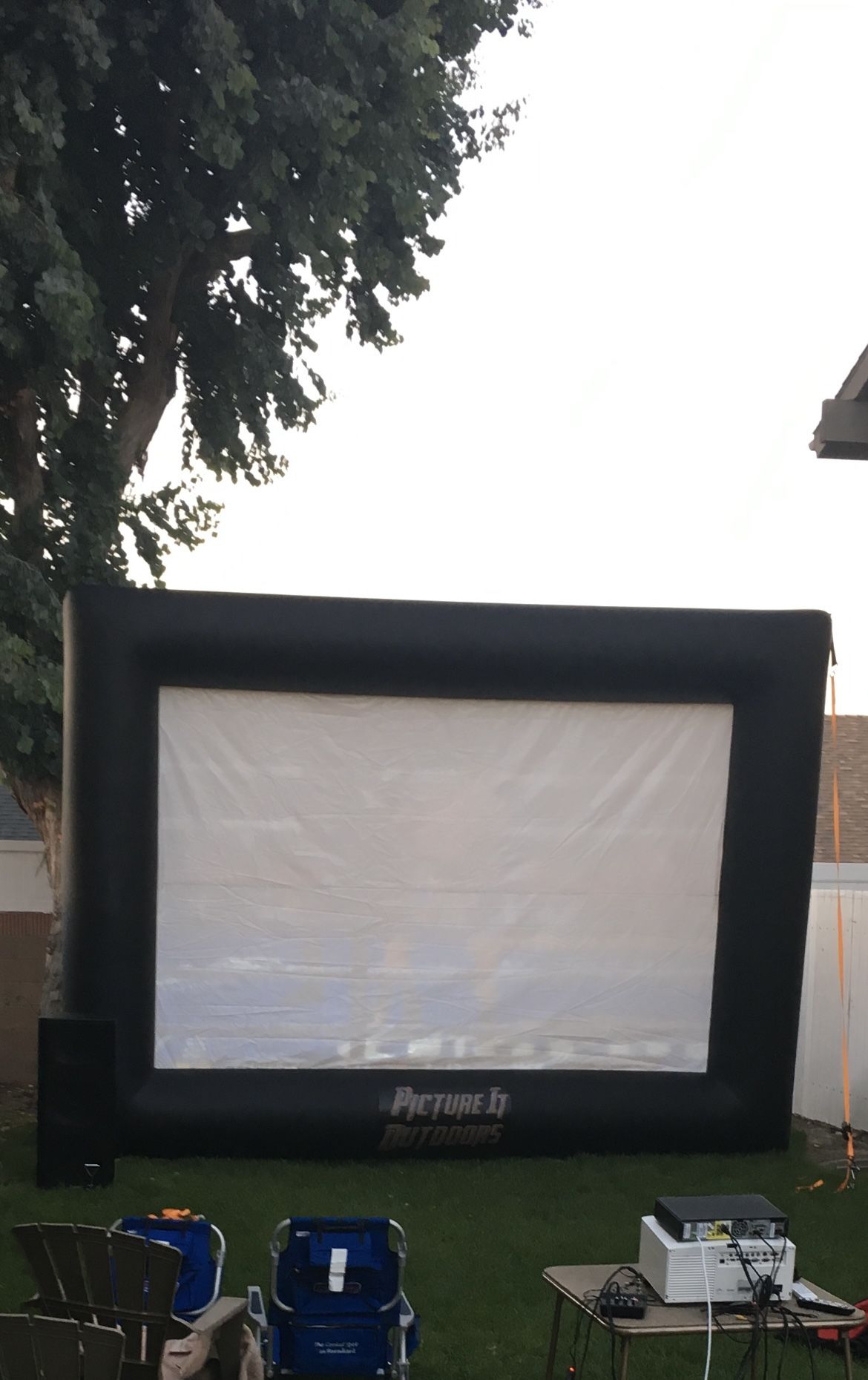 Inflatable 20foot Movie Screen PVC Material