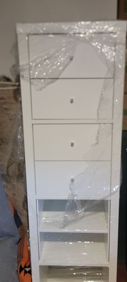 IKEA Kallax shelf unit, white