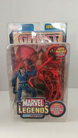 TOY BIZ Marvel Legends GHOST RIDER phasing variant 2004 MIP series VII