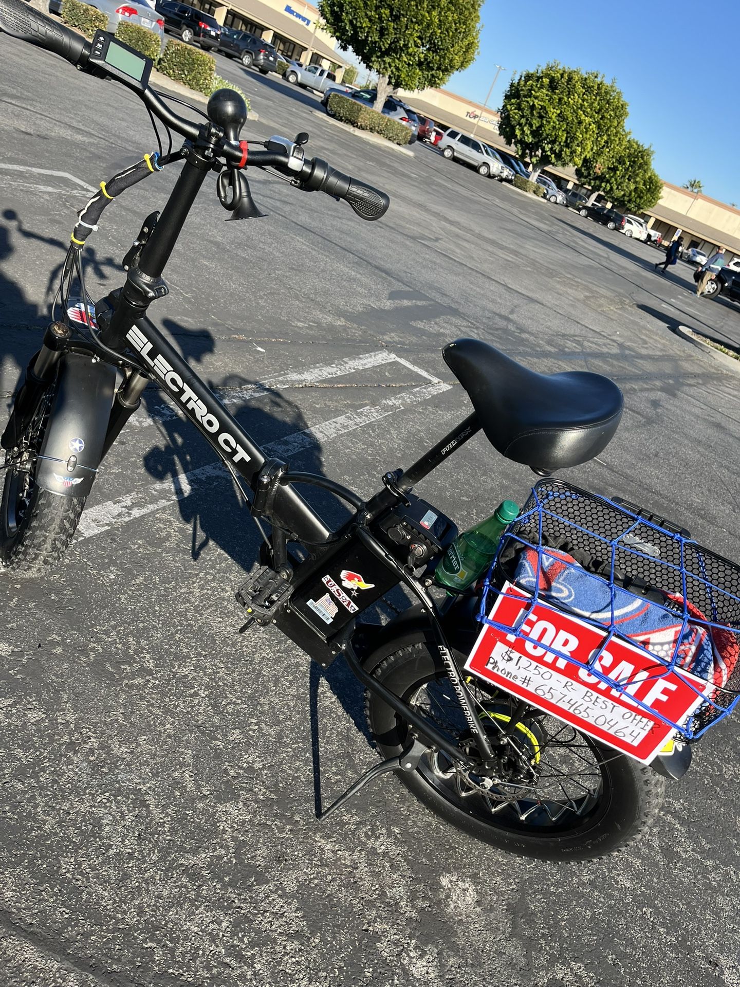 FOLDING E- BIKE : ELECTRO 750W STALLION