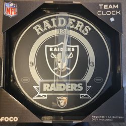 Raider clock