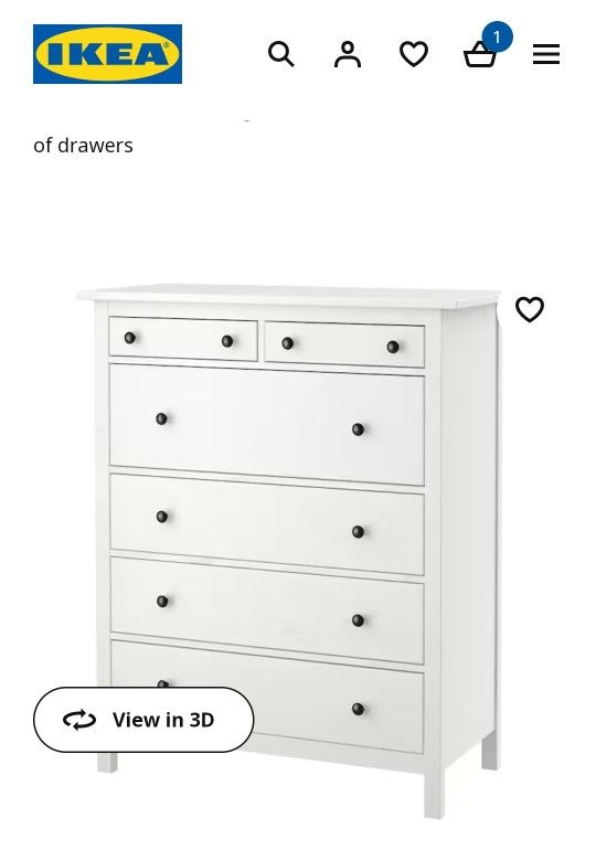 Ikead Dresser Like New