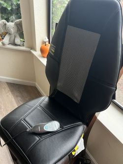 full back massaging seat cushion