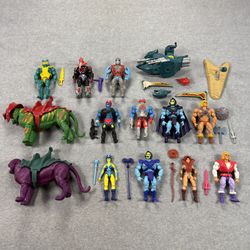 Masters Of The Universe Origins He-Man Action Figure Lot MOTU