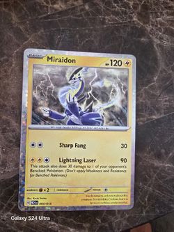 Miraidon Pokémon Card 