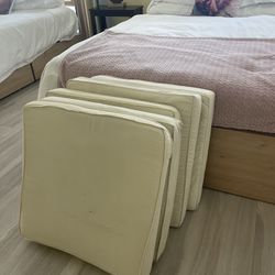 5 Cushions For Wicker Seating 