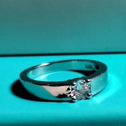 Anillo De Plata S925 #10 Sterling Silver 925s 