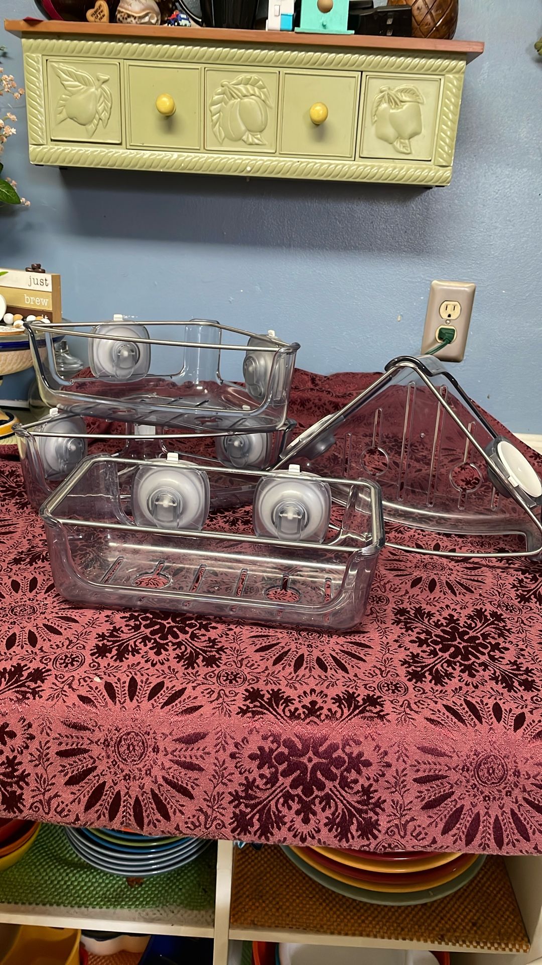 Suction Cup Storage Shower Racks