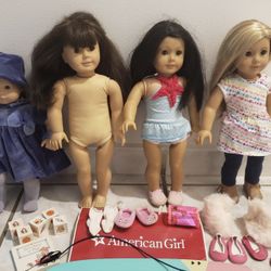 American Girl Dolls, Clothes And Accessories 