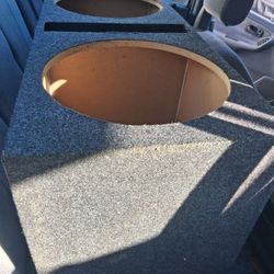 15" Subwoofer Box (Amplifier Amp Subs Bass Car Audio Stereo Speakers Kicker Pioneer Kenwood Alpine Skar Hifonics Sony Taramps Jl Fi Re Mtx Crunch New)