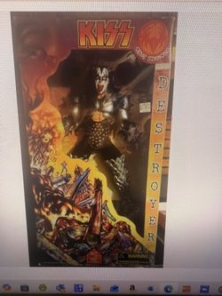 1998 Kiss Gene Simmons Destroyer 24” Doll