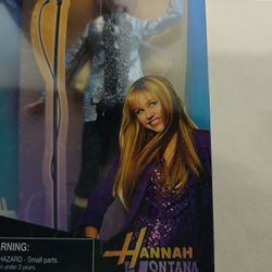 2 Original unopened Hanna Montana dolls.