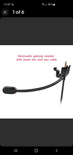  Bose Gaming Microphone With Volume Control 