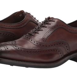 Allen Edmonds Men's McAllister Wingtip Oxfords in Merlot, Size 9D