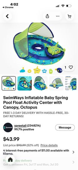 Baby floaty