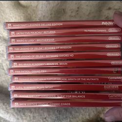 Nintendo Switch Games (Read Description)