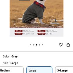 Brand New Large Dog Sweater