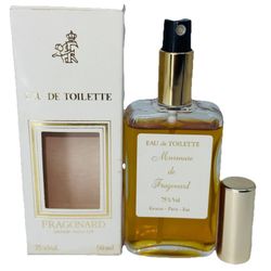 Mourmure De Fragonard Eau De Toilette Perfume Spray France 50 ml VINTAGE