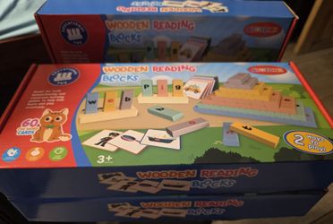 Wooden Reading Blocks