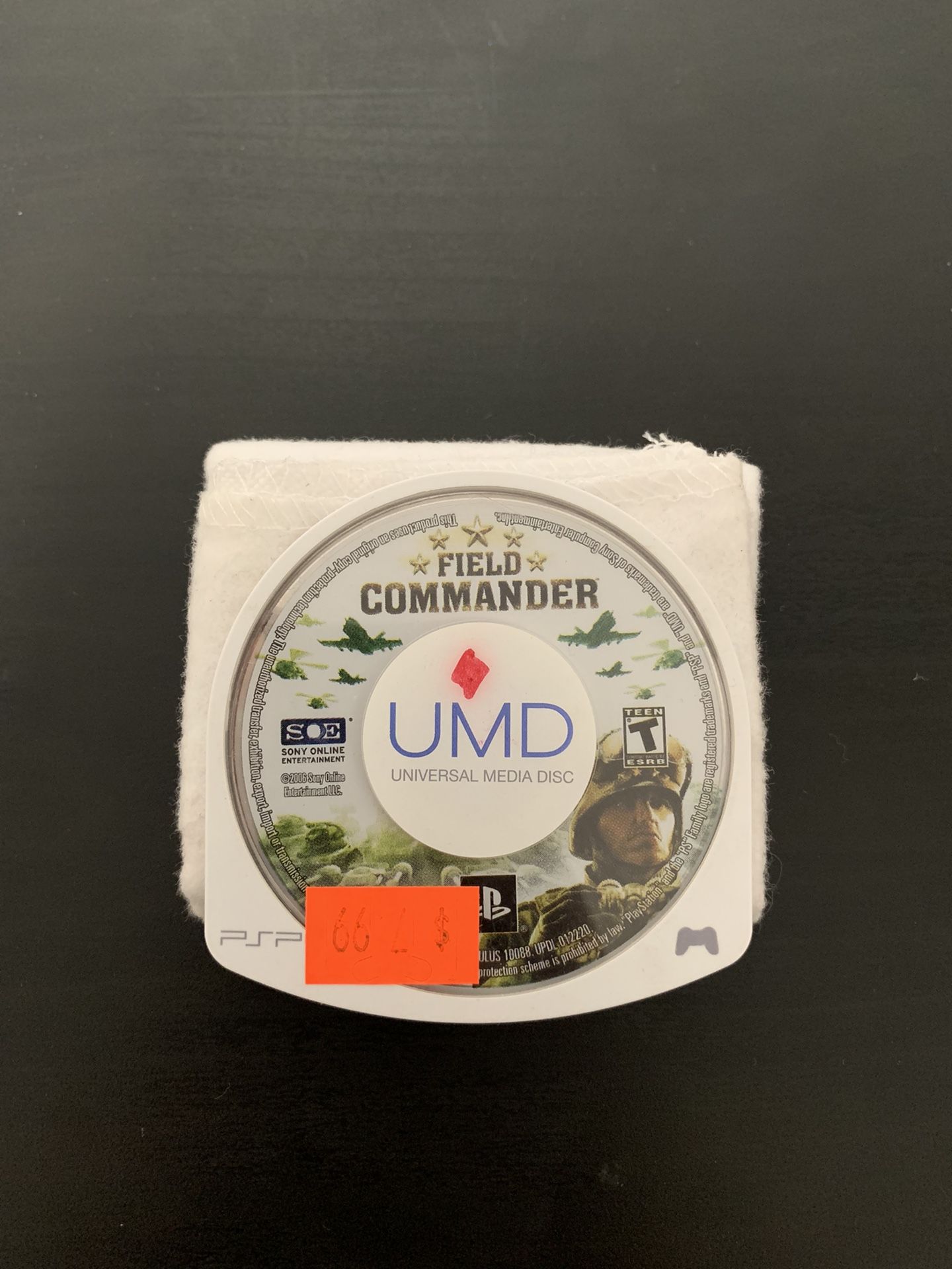 Field Commander - Sony PSP - PlayStation Portable - Tested - Good Condition