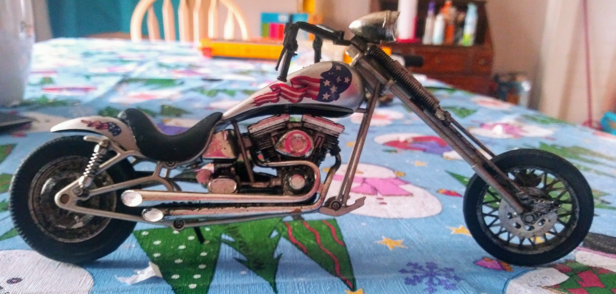 Toy collectable motorcycle item