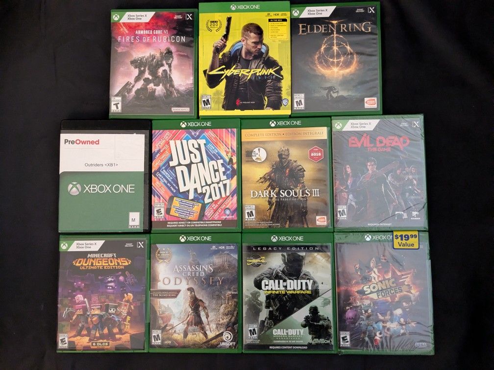 Xbox Series X/S Games. Xbox One Games
