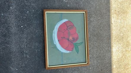 Apple painting