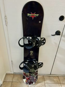 132cm Kids Snowboard With Bindings