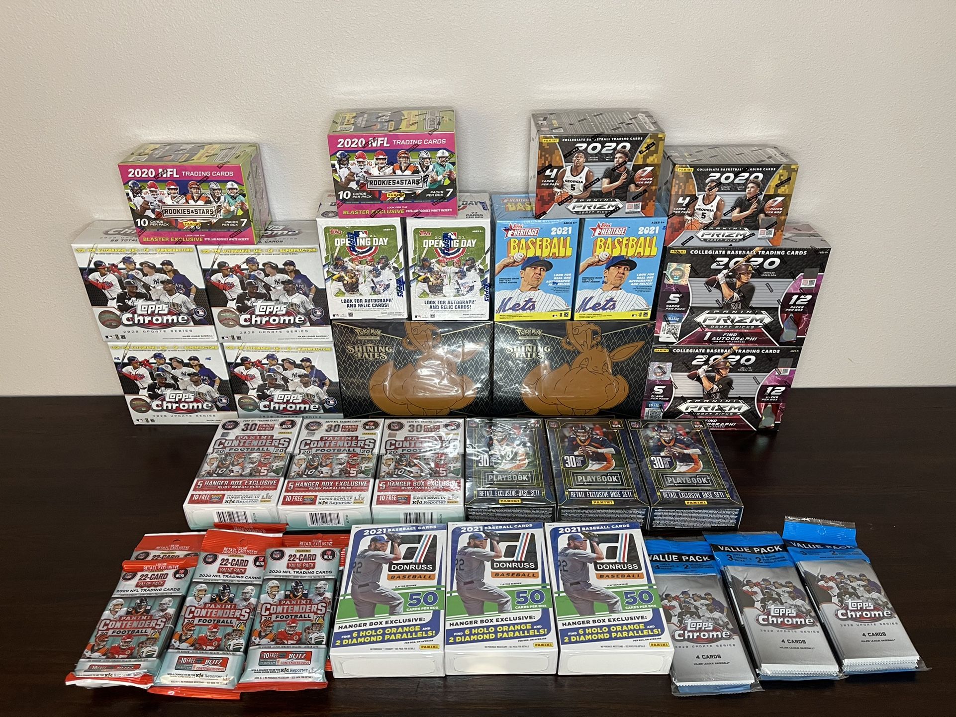 NFL MBL NBA AND POKÉMON BOXES
