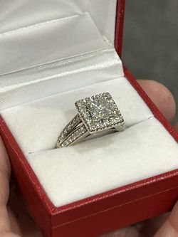 3ctw Princess Diamond Ring