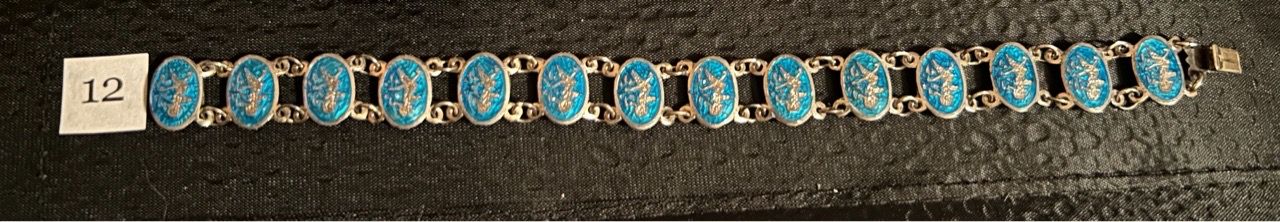Vintage Siam Sterling Bravelet