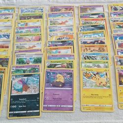 Pokemon 50 cards With pikachu