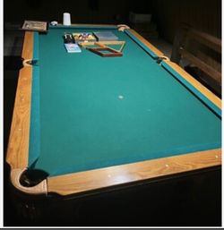 Free old pool table