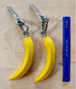 Ninja warrior banana holds